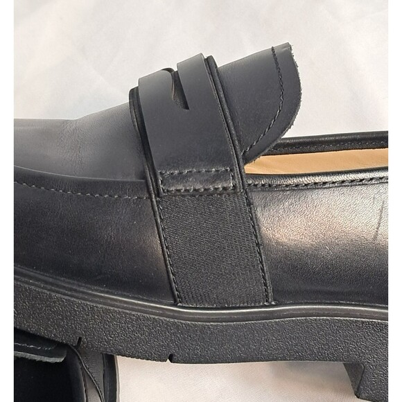 Geox Women's D16QRD Black Loafer Size EUR 42, US 11.5 NEW - Picture 8 of 12